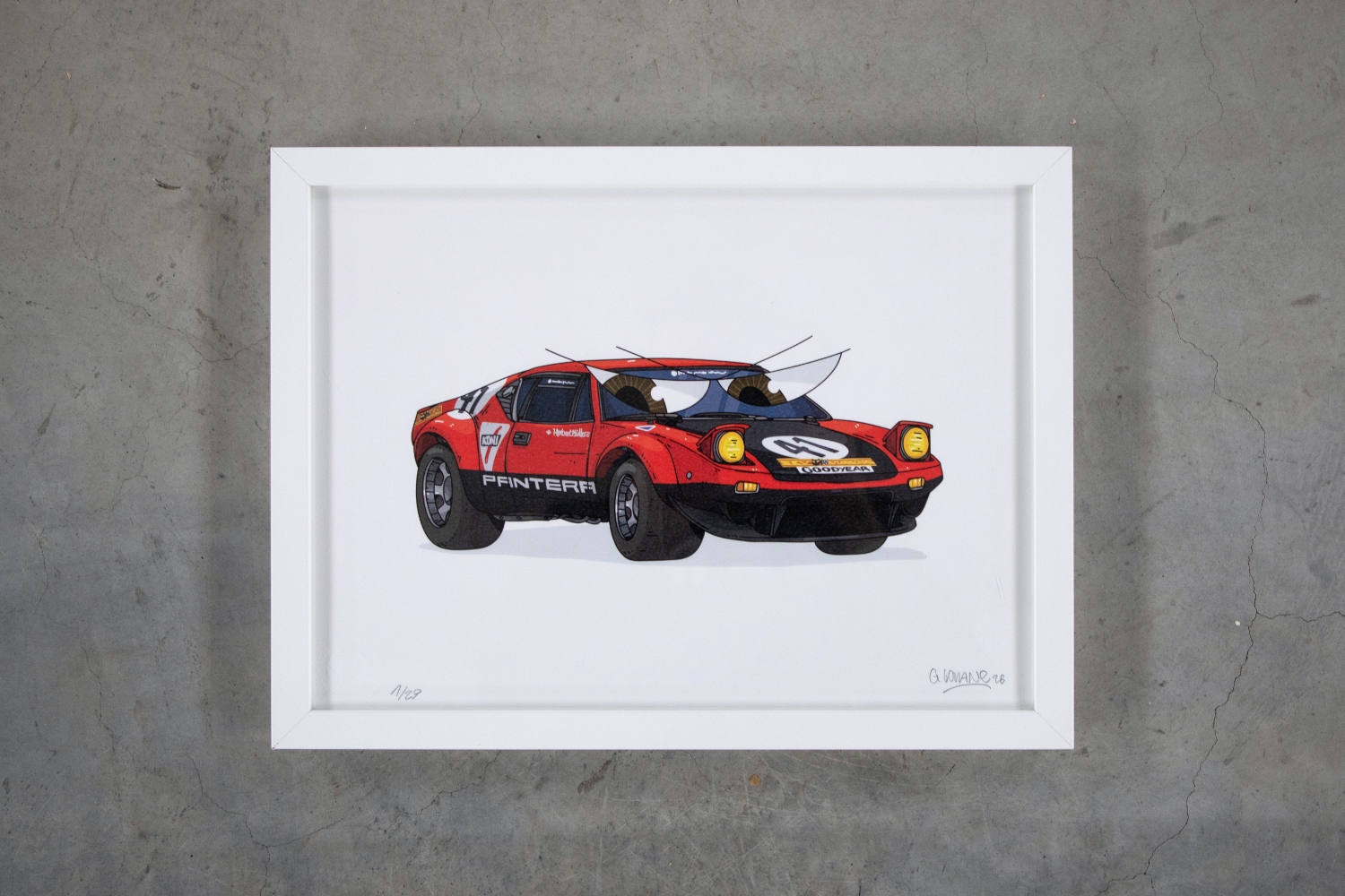 Gaspard Louane - Jo Siffert & Herbert Müller Tribute, De Tomaso Pantera