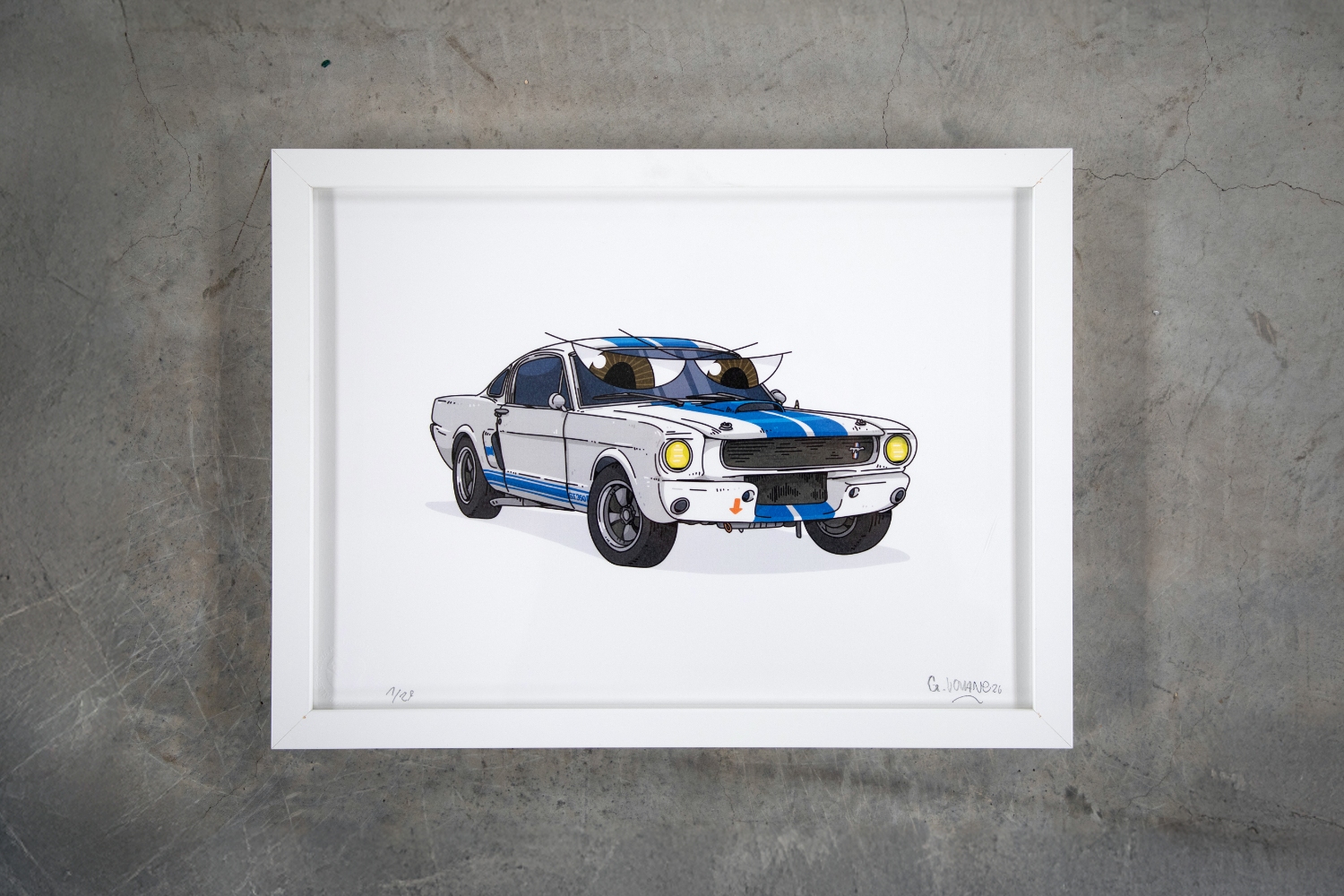 Gaspard Louane - Jo Siffert & Herbert Müller Tribute, Shelby Mustang
