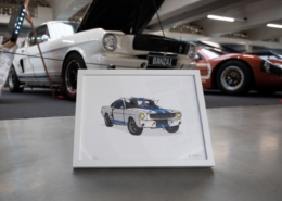 Gaspard Louane - Jo Siffert & Herbert Müller Tribute, Shelby Mustang