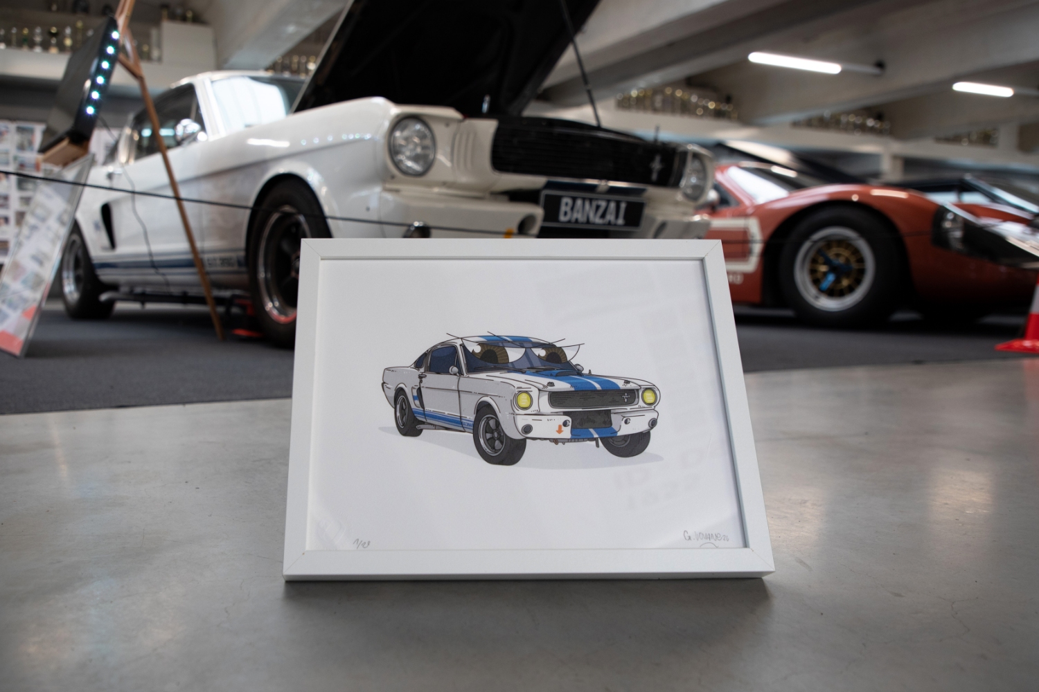 Gaspard Louane - Jo Siffert & Herbert Müller Tribute, Shelby Mustang