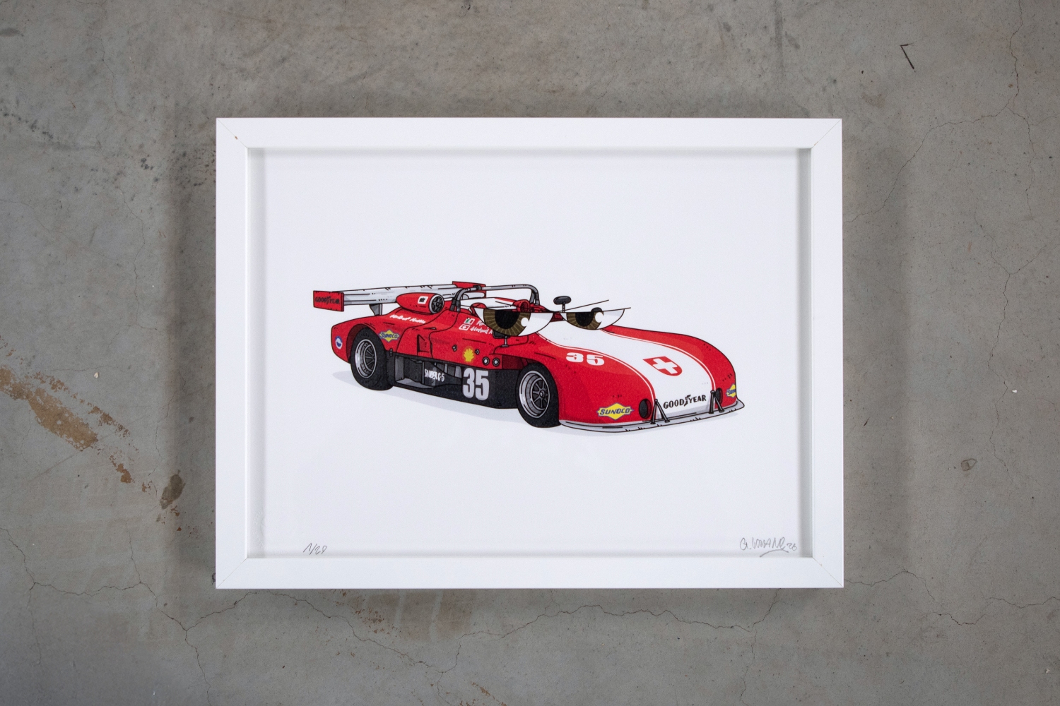 Gaspard Louane - Jo Siffert & Herbert Müller Tribute, Sauber C5