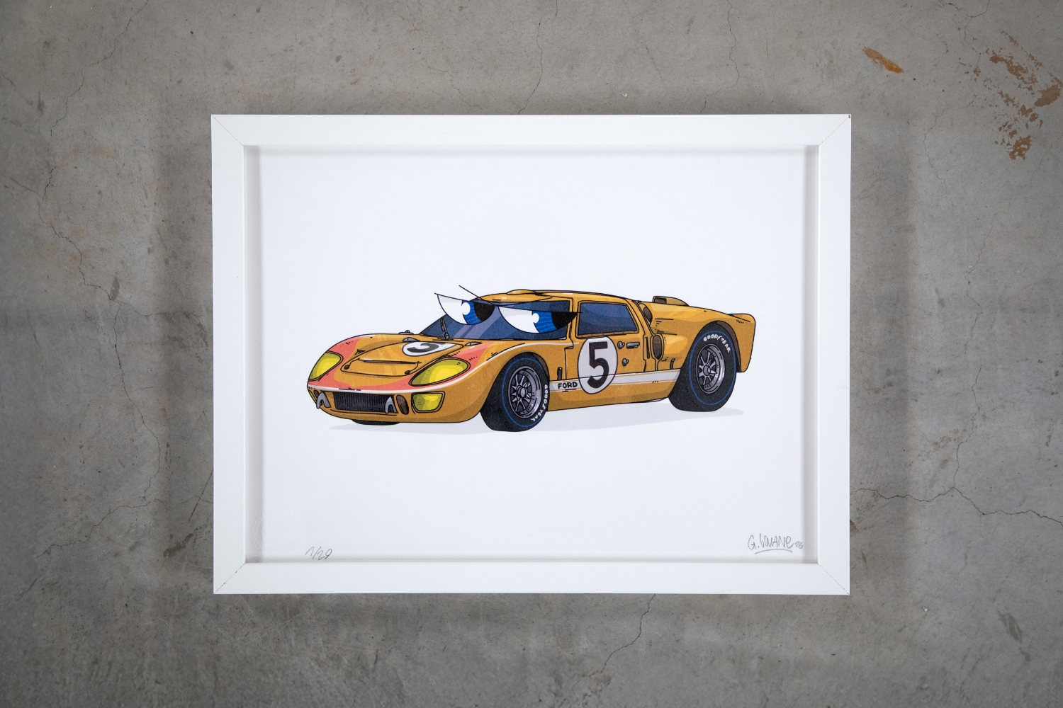 Gaspard Louane - Jo Siffert & Herbert Müller Tribute, Ford GT40