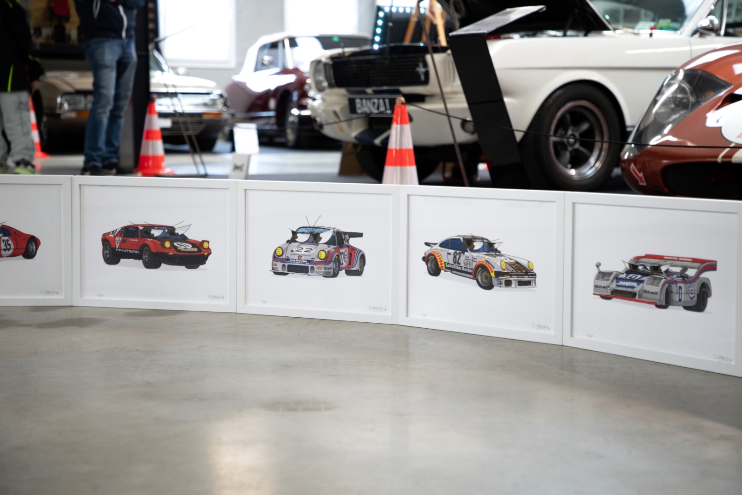 Gaspard Louane - Jo Siffert Herbert Müller Tribute - Exhibition