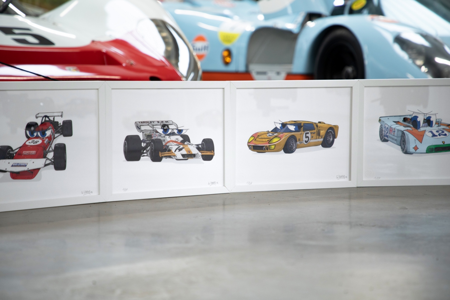 Gaspard Louane - Jo Siffert Herbert Müller Tribute - Exhibition
